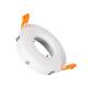 Product van Downlight Halo Wit rond design voor GU10 / GU5.3 LED lampen Zaagmaat Ø 70 mm