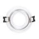 Produkt von Downlight-Ring Rund Schwenkbar für LED-Glühbirne GU10 / GU5.3 Schnitt Ø80 mm