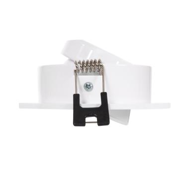 Prodotto da Portafaretto Downlight Circolare Basculante per Lampadina LED GU10 / GU5.3 Foro Ø75 mm