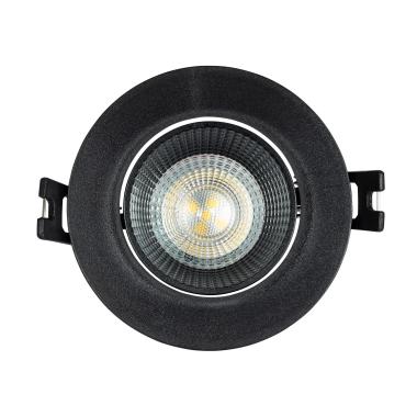 Product of Round Tilting Downlight Frame for a GU10/GU5.3 LED Bulb Cut Ø 75 mm