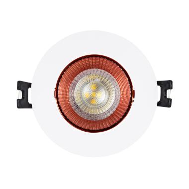 Produkt von Downlight-Ring Rund Schwenkbar Farbig für LED-Glühbirnen GU10 / GU5.3 Schnitt Ø80 mm