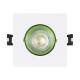 Produit de Collerette Downlight Carrée Orientable pour Ampoule LED GU10/GU5.3 Coupe Ø 80mm 