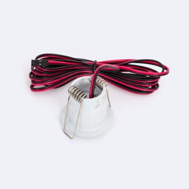 Produit de Downlight LED 3W 12V DC Meuble avec Connecteur Rapide Coupe Ø 30 mm