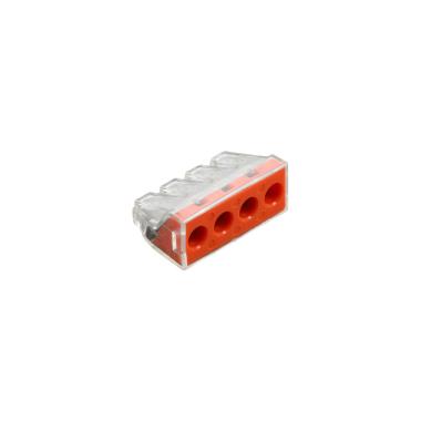 Produit de Pack 10 Connecteurs Rapides 4 Entrées 2.5-6.0 mm² 