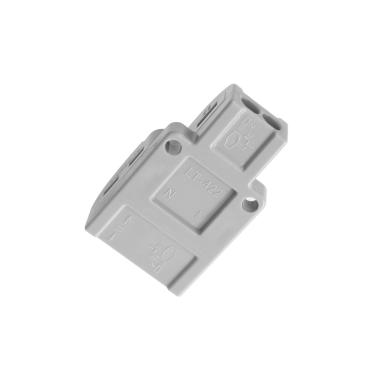 Produit de Pack 5 Connecteurs Rapides 2 Entrées et 4 Sorties SPL-42 pour Câble Électrique de 0.08-4mm² 