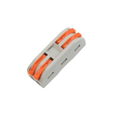 Product van Set van 10 Snelkoppelingen 2 ingangen en 2 uitgangen SPL-2 voor elektrische kabel 0,08-4mm².