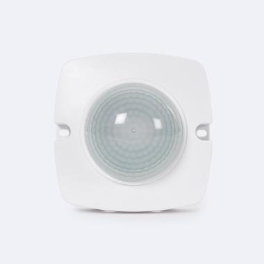 Produit de Détecteur de Mouvement blanc PIR 360º Spécial Couloirs avec telecommande.