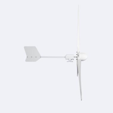 Product van Windturbine 5kW 48V Horizontale As  met MPPT Controller