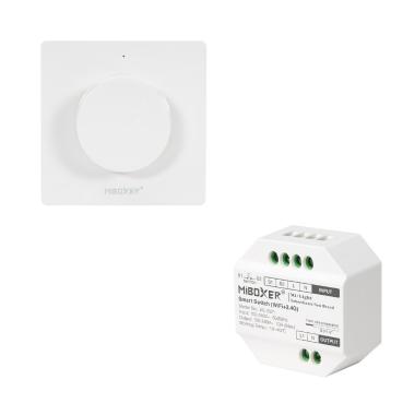 Product of MiBoxer TRIAC LED Dimmer + Wall Mounted Monochrome RF Remote