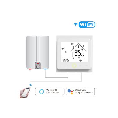 Produkt od WiFi Chytrý Termostat Programovatelný Bílý 