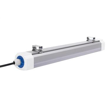 Prodotto da Plafoniera Stagna LED 120 cm 40W 150lm/W IP65 Alluminio Collegabile