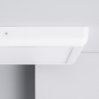 Produit de Plafonnier LED Métal Carré Design 24W Métal 300x300 mm White 