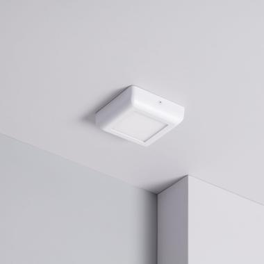 Product van Plafondlamp 6W LED Metaal Vierkant Wit Design  122x122 mm