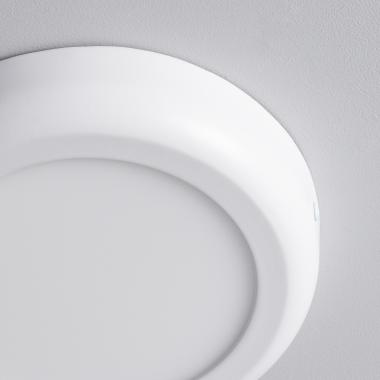 Produit de Plafonnier LED Rond 12W Métal Design White Ø180mm 