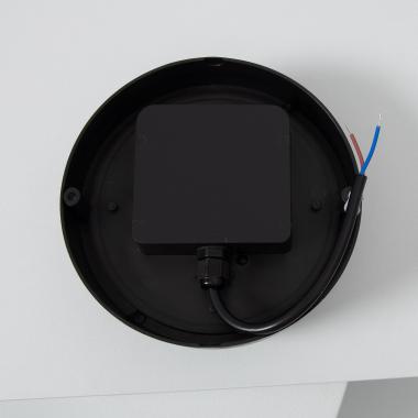 Product of Black Round 15W Hublot Outdoor LED Surface Panel IP65 Ø155 mm