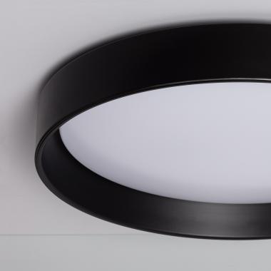 Product of 30W Circular Design CCT Selectable Metal Black LED Ceiling Lamp Ø550 mm