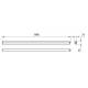 Product van Armatuur LED 15W 90cm PHILIPS Ledinaire  Batten Koppelbaar  BN021C