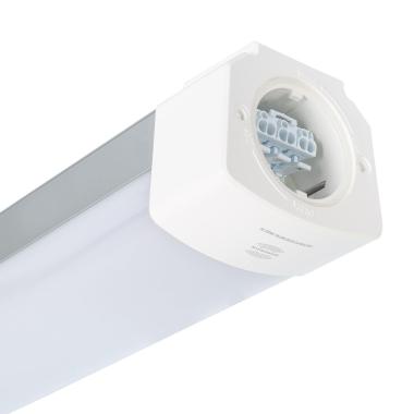 Produkt von LED-Feuchtraum Wannenleuchte 120 cm 40W 150lm/W Aluminium IP65 Verbindbar mit Mikrowellensensor MERRYTEK