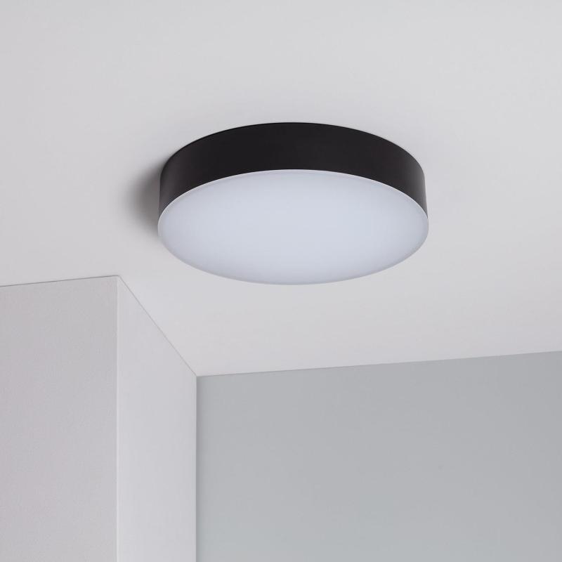 Prodotto da Plafoniera da Soffitto per Esterni LED 21W Circolare Juno IP65 Ø320 mm