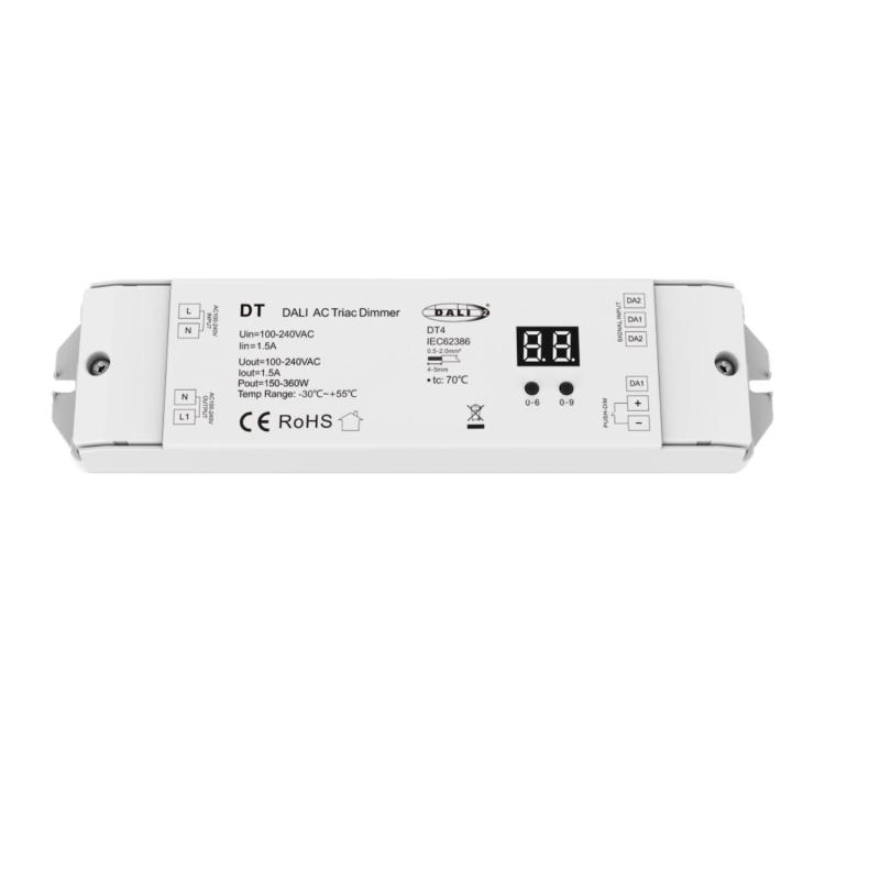 Product van Dimmer DALI naar  TRIAC 1 Canal  Compatible met Drukknop 