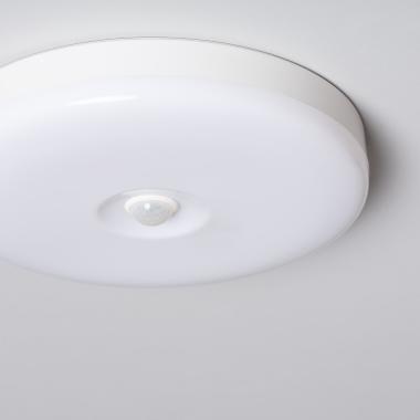 Product of 12W No Flicker LED Surface Lamp with PIR Motion Sensor & Twilight Sensor Ø216 mm