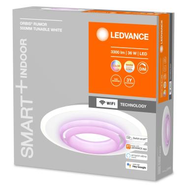 Produkt od Přisazené Stropní LED Svítidlo RGBW 32W Kruhové Ø500 mm Smart+ WiFi ORBIS Rumor LEDVANCE 4058075573437