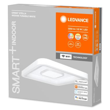 Produkt od Přisazené Stropní LED Svítidlo RGBW 32W Čtvercové 485x485 mm Smart+ WiFi ORBIS Stella LEDVANCE 4058075573390 