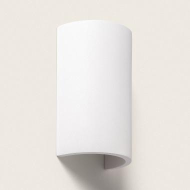 Dumpy Round Plaster Wall Lamp