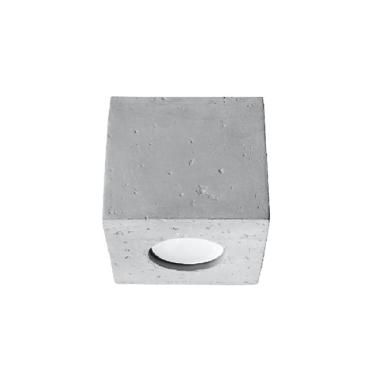 Product van Plafondlamp Quad Beton SOLLUX 