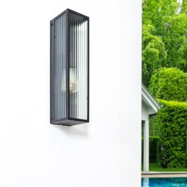 Product van Wandlamp Outdoor van Metaal en Glas Taiga 