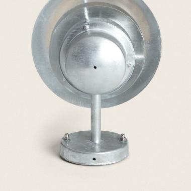 Product of Coastal Stage Polished Steel Outdoor Wall Lamp 