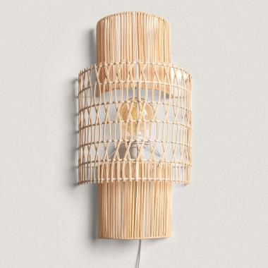 Product of Masego L Braided Paper Wall Lamp ILUZZIA 