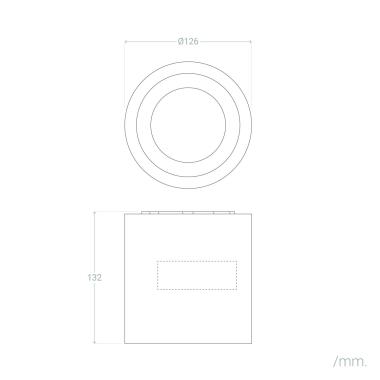 Produkt von LED-Deckenleuchte Cosmos Ceiling 12W IP65 LEDS-C4 15-9790-14-CL