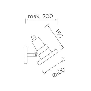 Prodotto da Applique Helio AISI 316 GU10 35W IP67 LEDS-C4 05-9310-CA-37