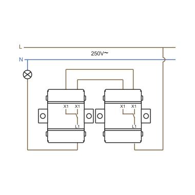Product of Simple 1-Gang 2-Way Switch (IP54)
