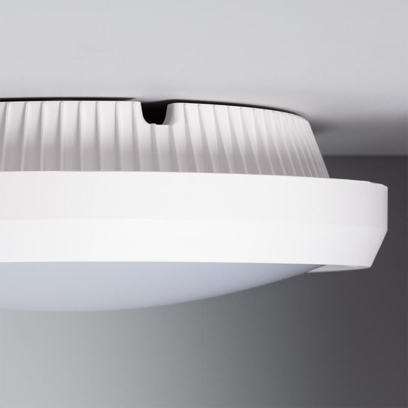 Product van Plafondlamp Rond Outdoor Ø300 mm  IP65 Curio Wit