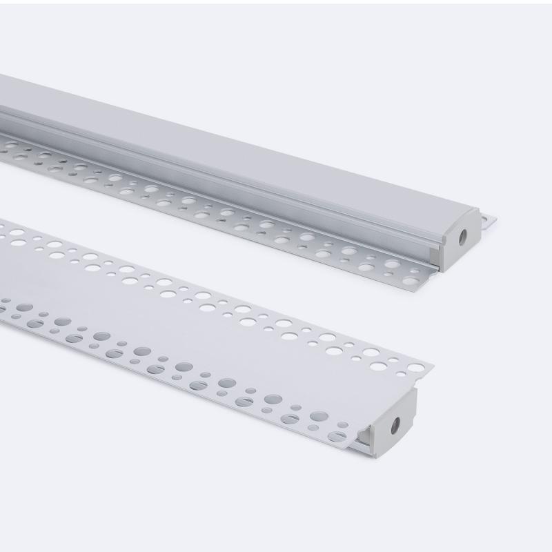 Prodotto da Profilo Alluminio Integrazione in Gesso/Cartongesso per Strisce LED fino 20 mm 