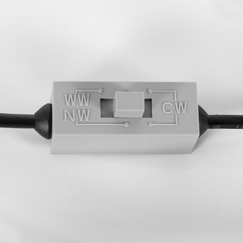 Product van Plafondlamp LED 6W Rond Aluminium Slim Ø110 mm CCT Selecteerbaar Galán SwitchDimm