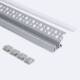 Product van Aluminium Integratie Profiel Gips/Pladur  voor binnenhoeken  voor LED Strips tot  9 mm