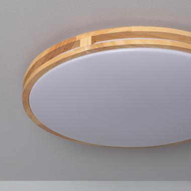 Product of 20W Donati CCT Selectable Wooden LED Panel Ø405 mm