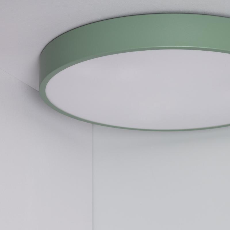 Product van Plafondlamp LED 24W Rond Metaal Ø400 mm CCT Selecteerbaar Iris