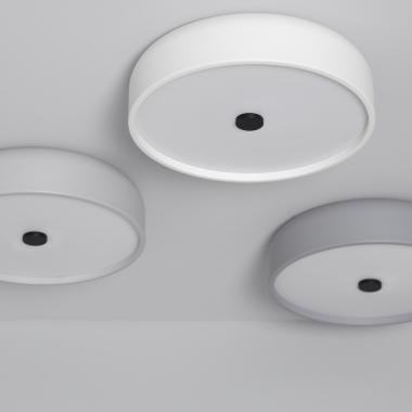 Prodotto da Plafoniera LED 24W Metallo Ø350 mm CCT Selezionabile Eyelight