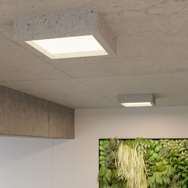 Product of Riza Concrete Ceiling Lamp SOLLUX