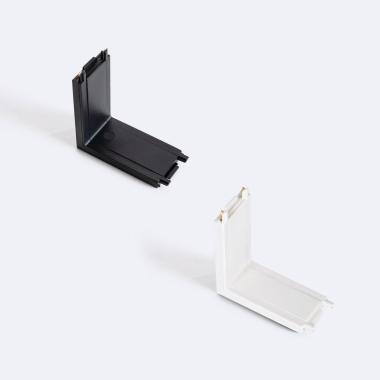 Producto de Connecteur Type L Vertical pour Rail Magnétique Monophasé Super Slim 25mm En Saillie 48V 