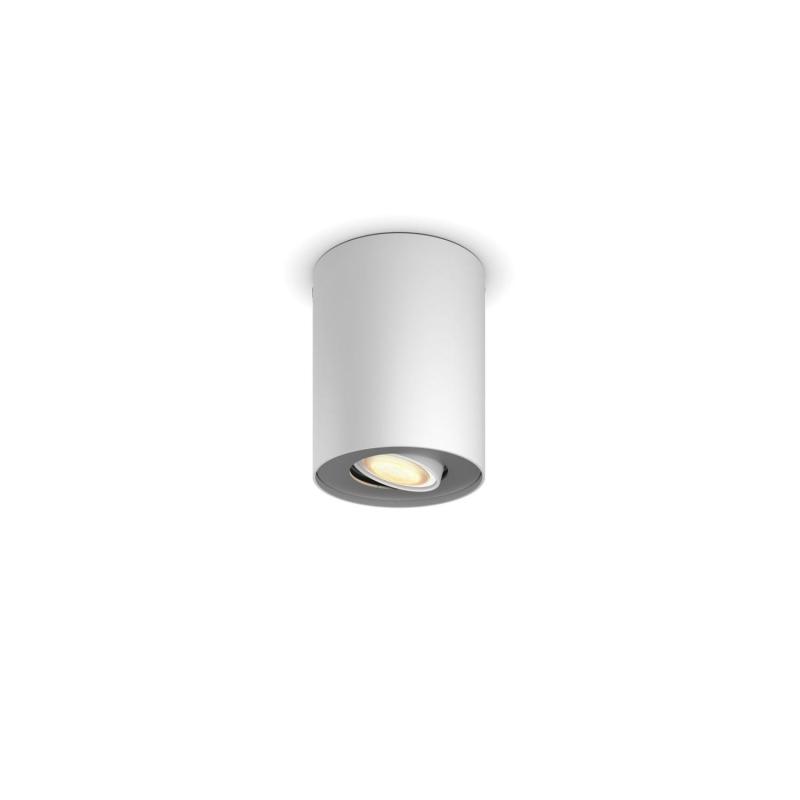 Product van Plafondlamp White Ambiance GU10 PHILIPS Hue Pillar Simple