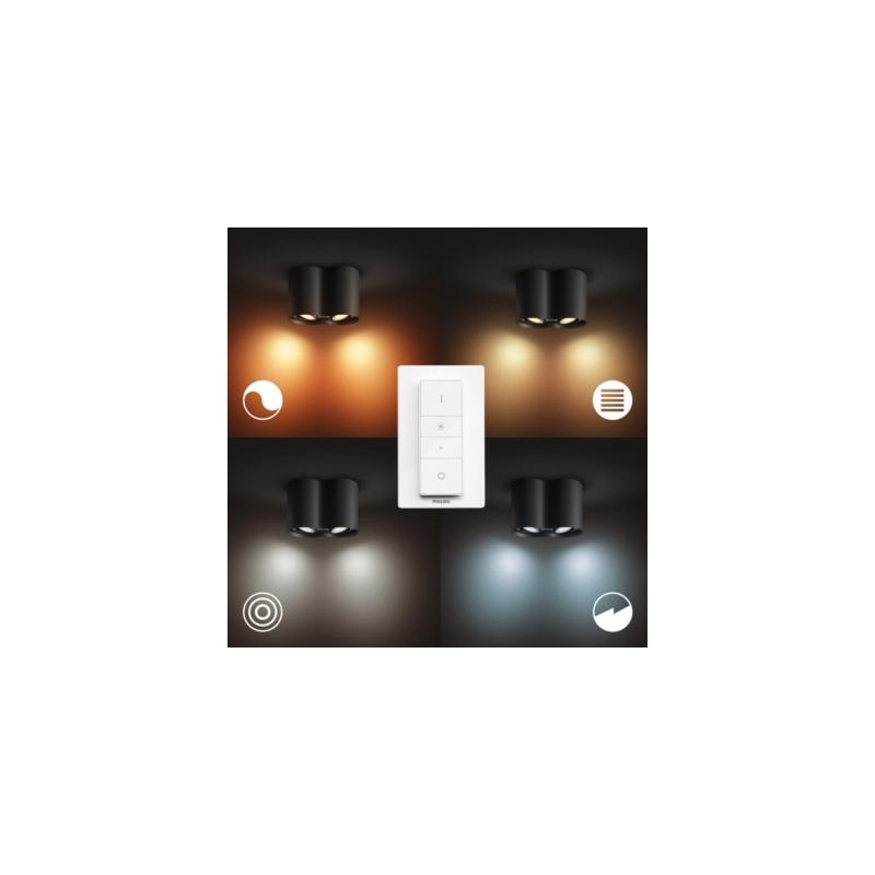 Product van Plafondlamp White Ambiance Dubbele PHILIPS Hue Pillar