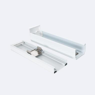 Prodotto da Binario in Alluminio Terminale con Coperchio per Barra Lineare LED 25cm Trunking Easy Line LEDNIX