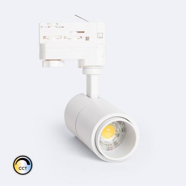 Product van Rail Spot LED Driefase 10W Dimbaar TRIAC CCT Pulyx Multihoek 15-60º,