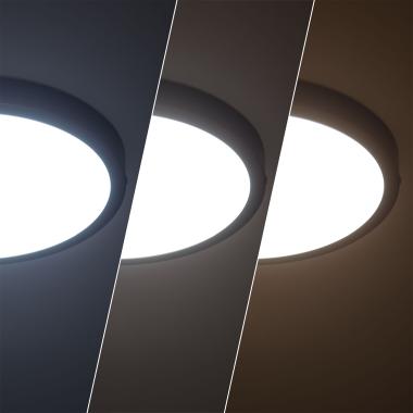 Product of 24W Galan Aluminium CCT Selectable SwitchDimm Circular LED Surface Lamp Ø280 mm