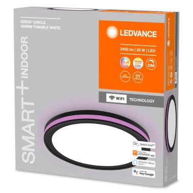 Produkt od Přisazené Stropní LED Svítidlo RGBW 28W Kruhové Ø460 mm Smart+ WiFi ORBIS LEDVANCE 4058075573871